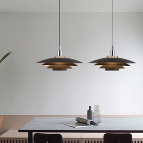 Lampe Pendante en Métal Minimaliste - Design Contemporain et Réglable