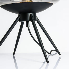 Lampe de Table LED en Verre - Éclairage Chaleureux et Design Élégant