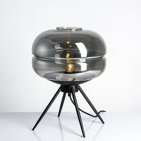 Lampe de Table LED en Verre - Éclairage Chaleureux et Design Élégant