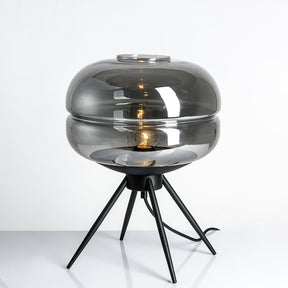 Lampe de Table LED en Verre - Éclairage Chaleureux et Design Élégant