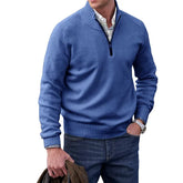 Pull en Cachemire Noir pour Hommes - Élégance et Confort au Quotidien