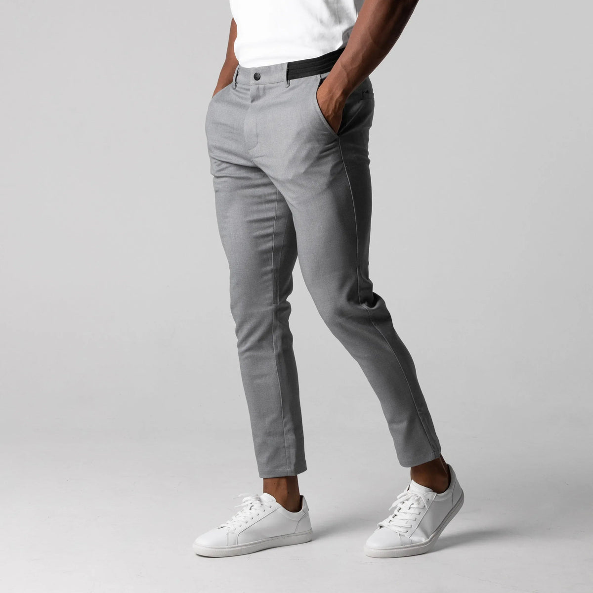 Chinos Slim-Fit Confortable - Style Moderne et Polyvalent