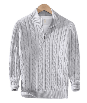 Pull en Tricot Doux pour Hommes - Élégance Moderne et Chaleur Confortable
