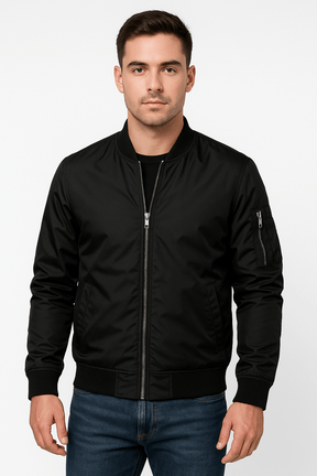 Veste Bomber Léger pour Hommes - Style Urbain et Confort Optimal
