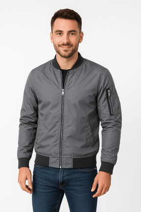Veste Bomber Léger pour Hommes - Style Urbain et Confort Optimal