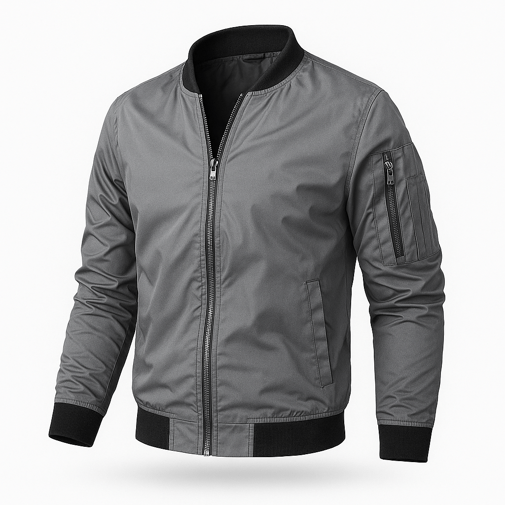 Veste Bomber Léger pour Hommes - Style Urbain et Confort Optimal