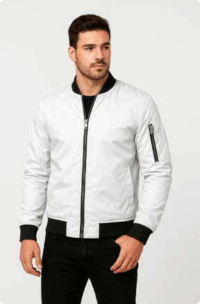 Veste Bomber Léger pour Hommes - Style Urbain et Confort Optimal
