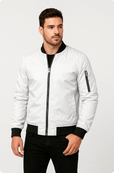 Veste Bomber Léger pour Hommes - Style Urbain et Confort Optimal