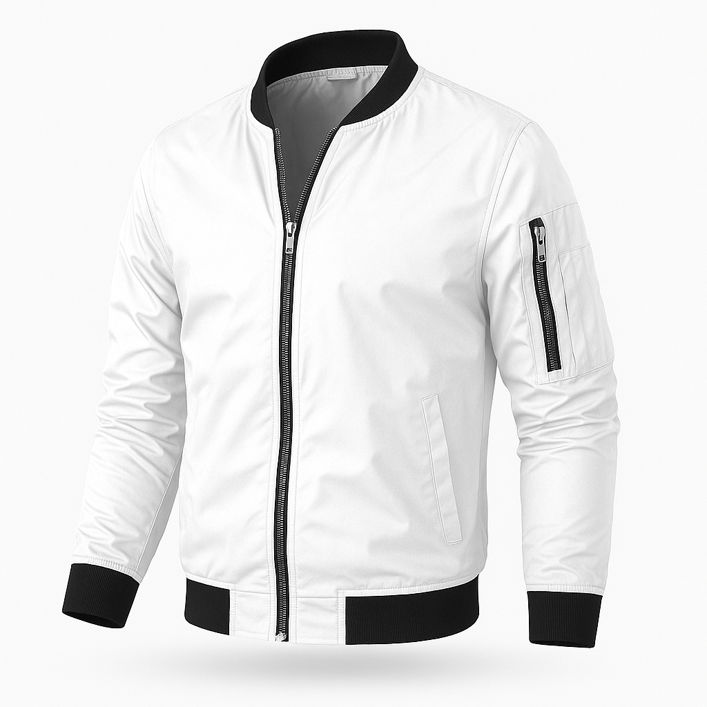 Veste Bomber Léger pour Hommes - Style Urbain et Confort Optimal