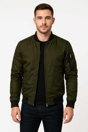Veste Bomber Léger pour Hommes - Style Urbain et Confort Optimal