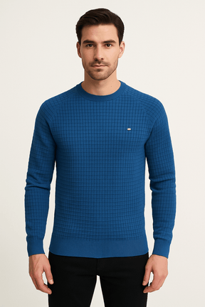 Sweat à Texture Unique pour Hommes - Confort et Style Contemporain