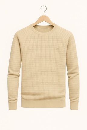 Sweat à Texture Unique pour Hommes - Confort et Style Contemporain