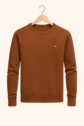 Sweat à Texture Unique pour Hommes - Confort et Style Contemporain