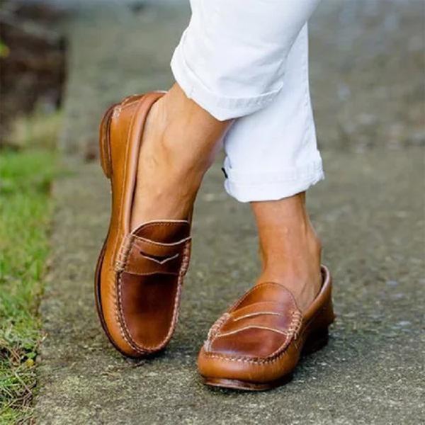 Mocassins Marron Traditionnels pour Hommes - Confort et Style au Quotidien