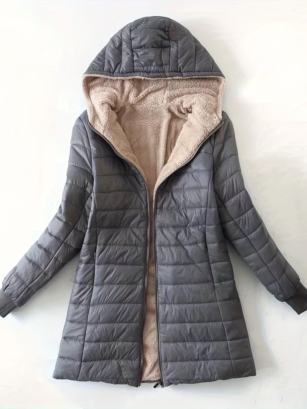 Manteau d'hiver Long pour Femmes - Imperméable et Élégant pour la Mi-saison