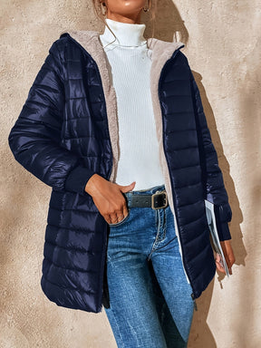 Manteau d'hiver Long pour Femmes - Imperméable et Élégant pour la Mi-saison
