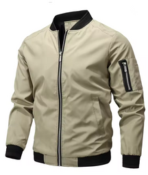 Veste Bomber Élégante pour Hommes - Style Moderne et Confort Quotidien