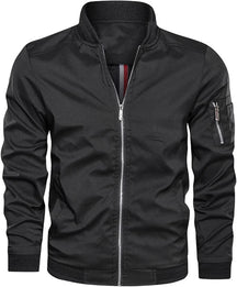 Veste Bomber Élégante pour Hommes - Style Moderne et Confort Quotidien