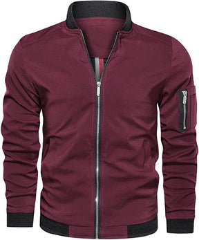 Veste Bomber Élégante pour Hommes - Style Moderne et Confort Quotidien