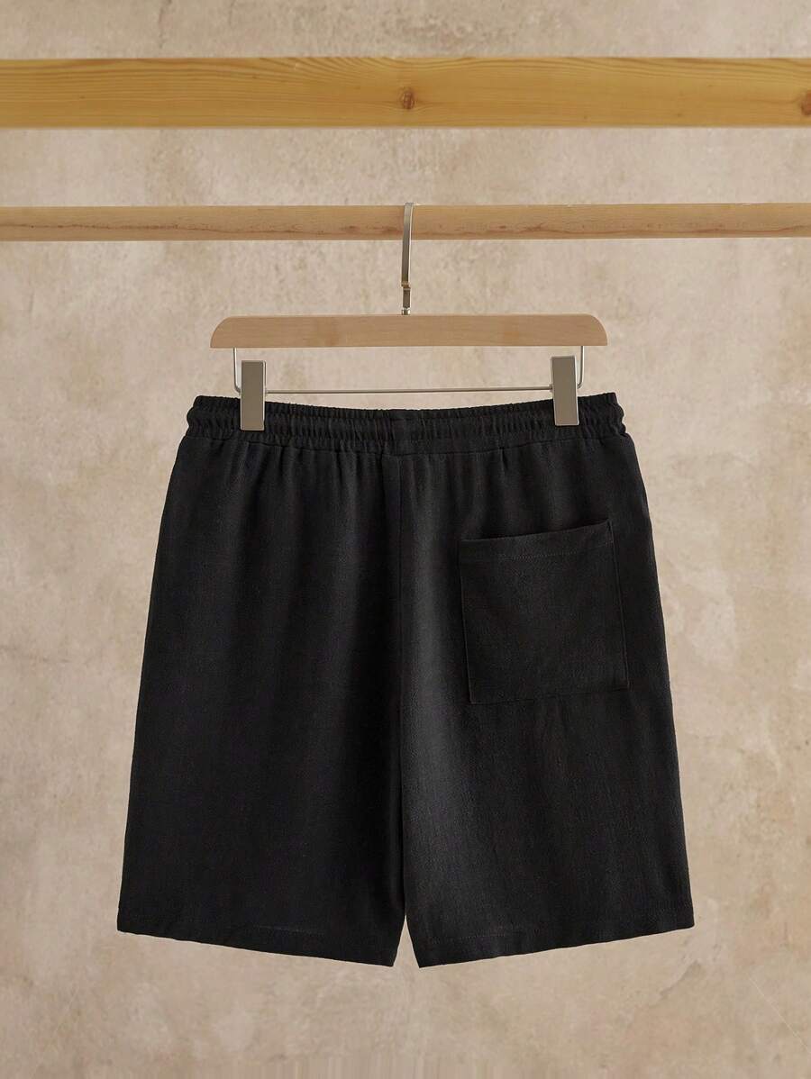 Shorts Décontractés à Taille à Cordon - Confort et Style pour Journées Chaudes