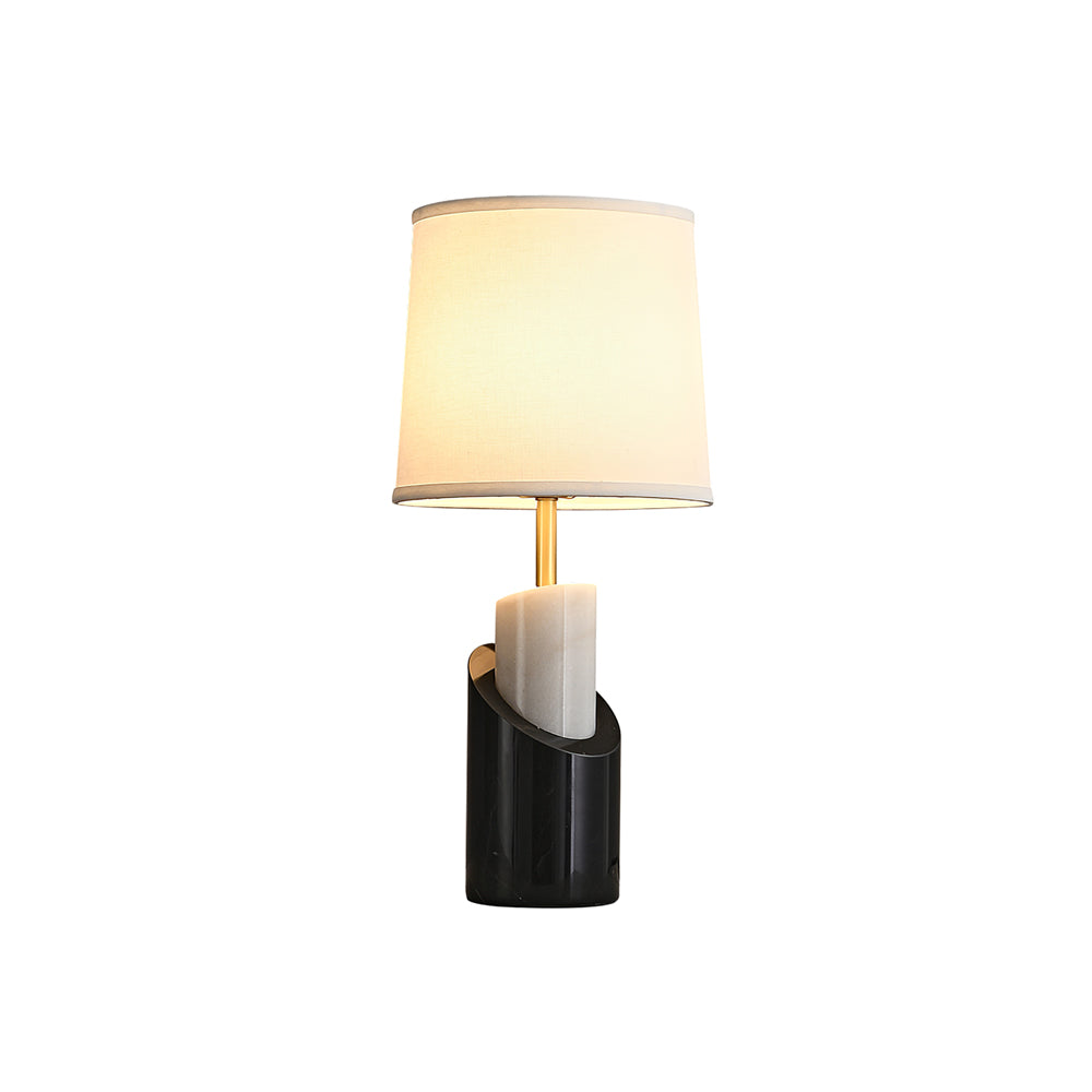 Lampe de Table en Marbre et Laiton - Élégance Classique pour Votre Intérieur