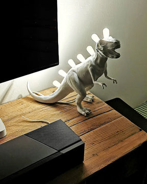 Lampe de Table Créative Tyrannosaurus - Design Unique avec Éclairage Surprenant