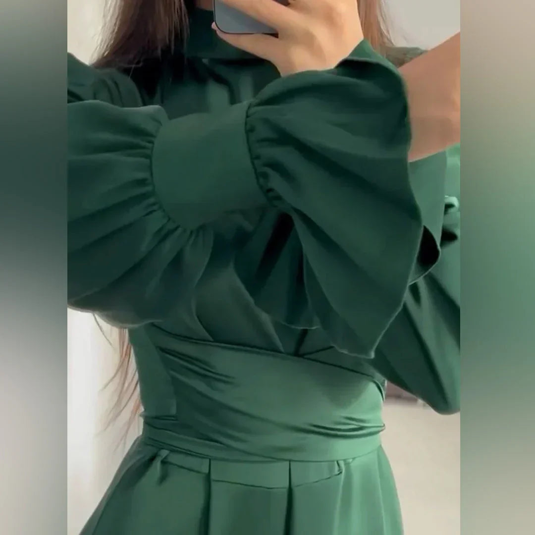 Robe Longue Élégante pour Femmes - Tissu Léger et Confortable