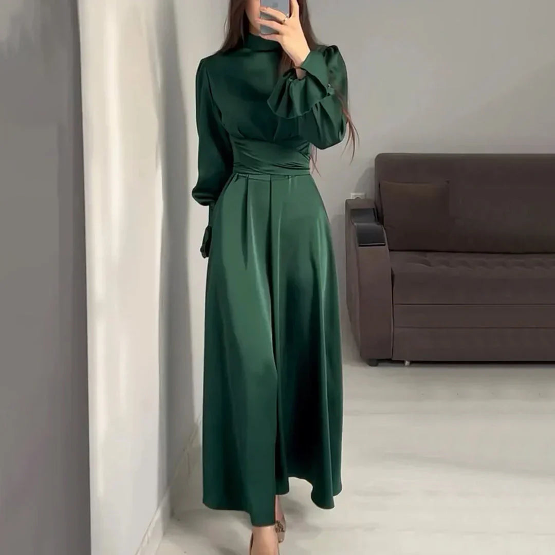 Robe Longue Élégante pour Femmes - Tissu Léger et Confortable