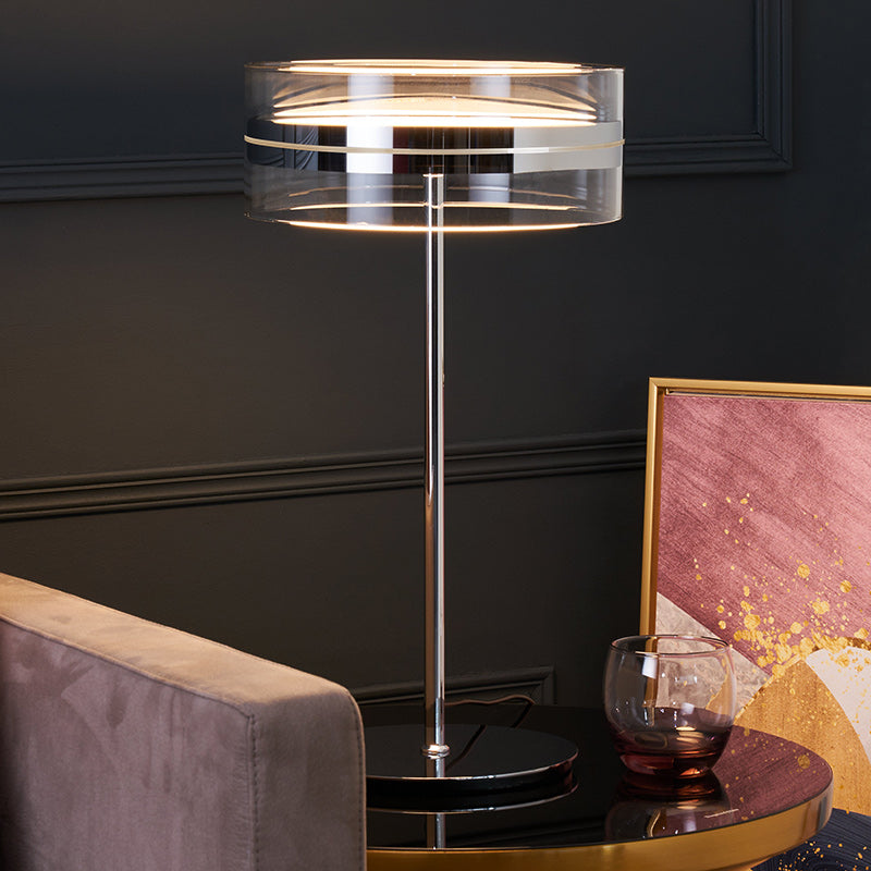 Lampe de Table en Bois Durable - Design Élégant et Ambiance Unique