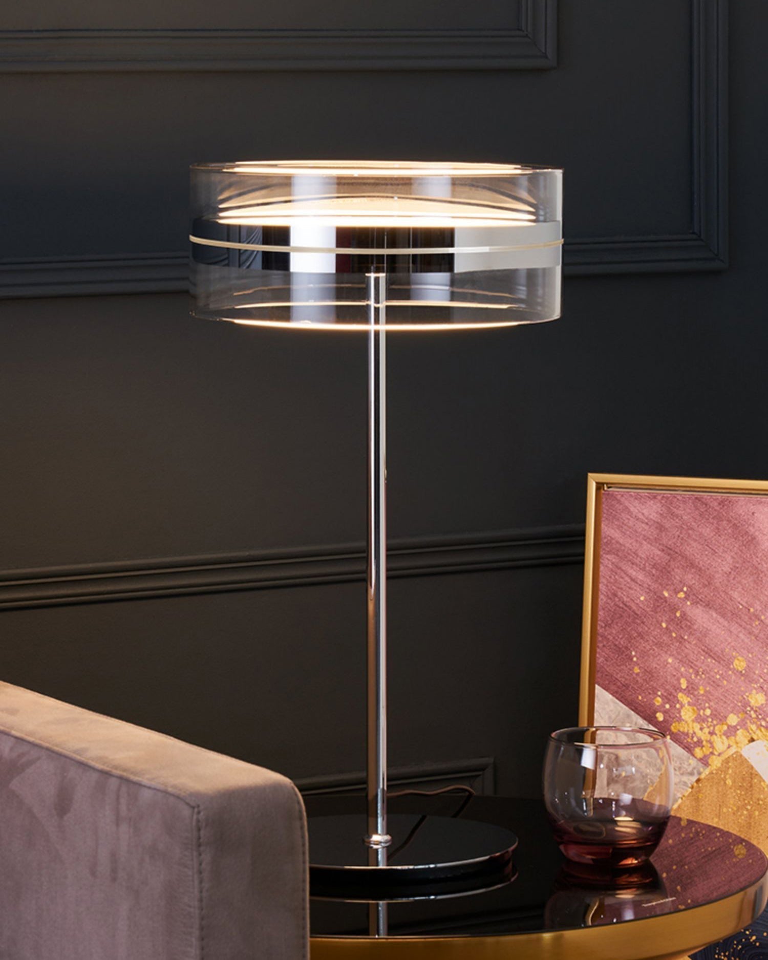 Lampe de Table en Bois Durable - Design Élégant et Ambiance Unique