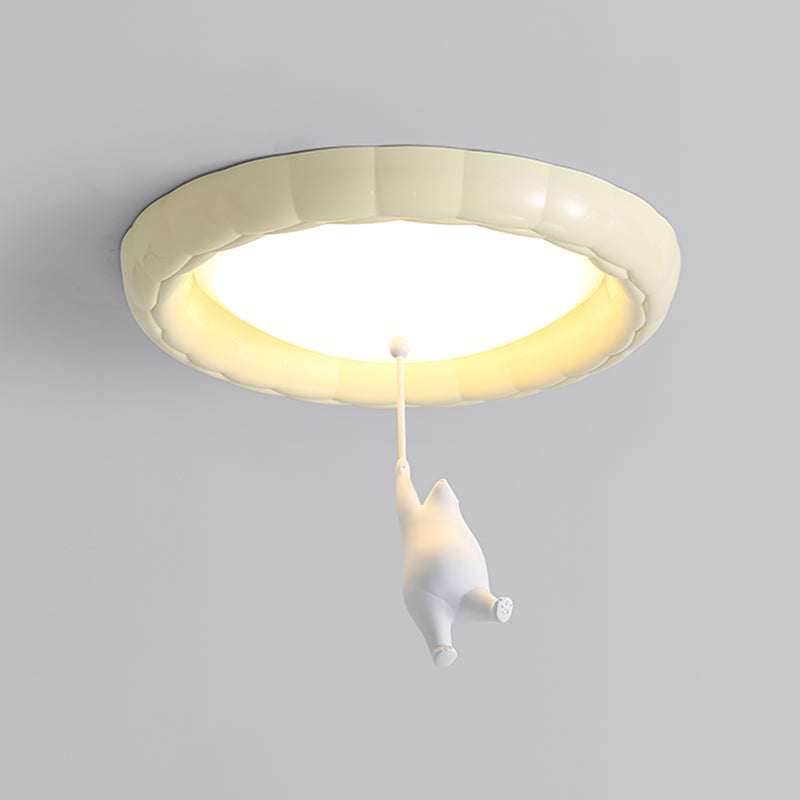 Plafonnier Ours Mignon pour Enfants - Éclairage Doux et Ambiance Joyeuse