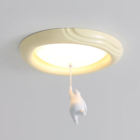 Plafonnier Ours Mignon pour Enfants - Éclairage Doux et Ambiance Joyeuse