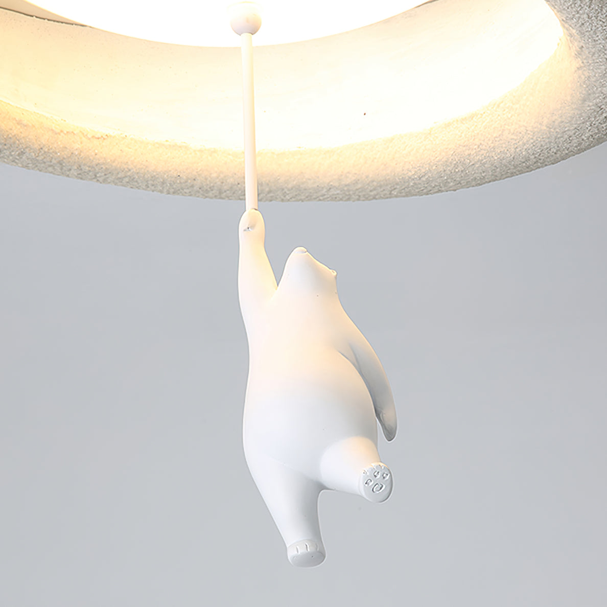 Plafonnier Ours Mignon pour Enfants - Éclairage Doux et Ambiance Joyeuse