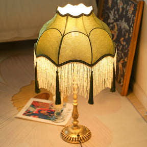 Lampe de Bureau Vintage en Laiton - Éclairage Ambiant Chaleureux et Élégant