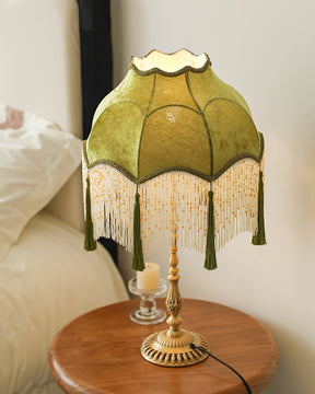 Lampe de Bureau Vintage en Laiton - Éclairage Ambiant Chaleureux et Élégant