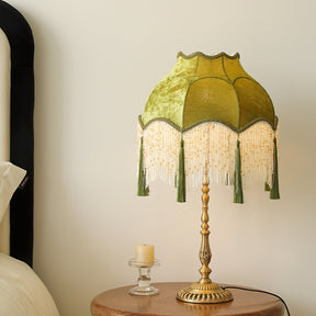 Lampe de Bureau Vintage en Laiton - Éclairage Ambiant Chaleureux et Élégant