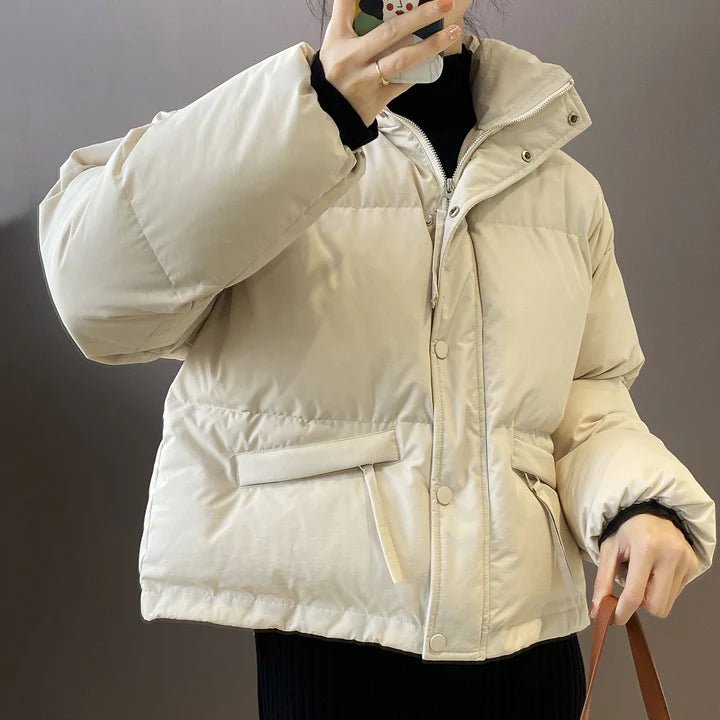 Veste d'hiver matelassée pour Femmes - Chaude et Élégante pour les Jours Froids