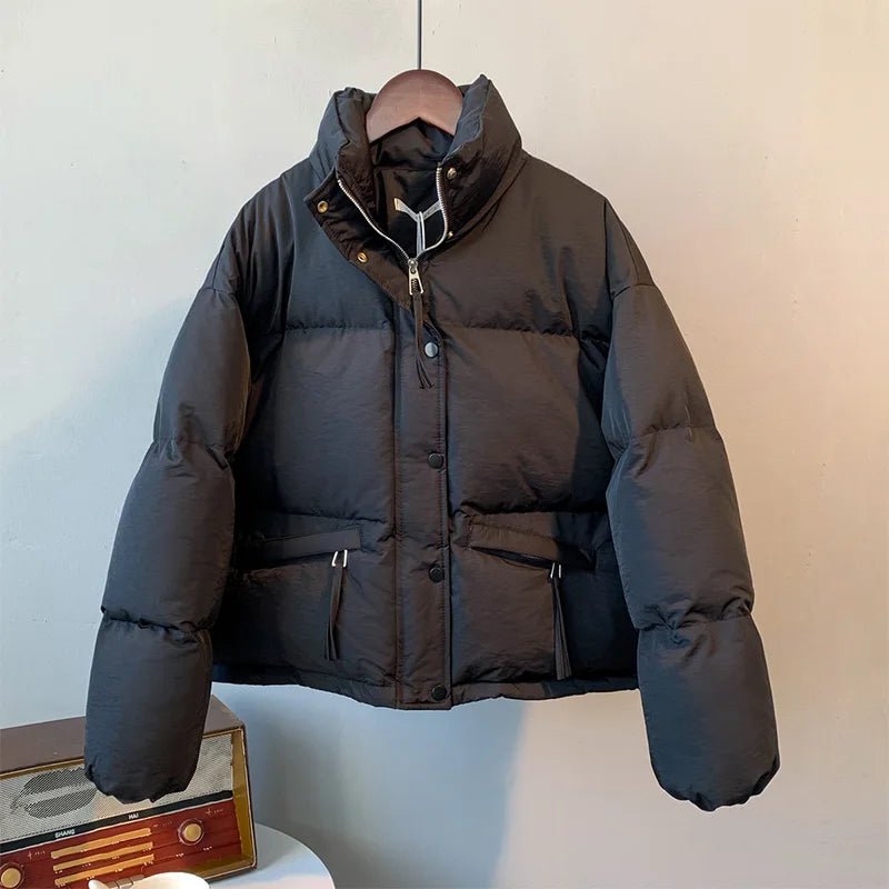 Veste d'hiver matelassée pour Femmes - Chaude et Élégante pour les Jours Froids
