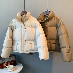 Veste d'hiver matelassée pour Femmes - Chaude et Élégante pour les Jours Froids
