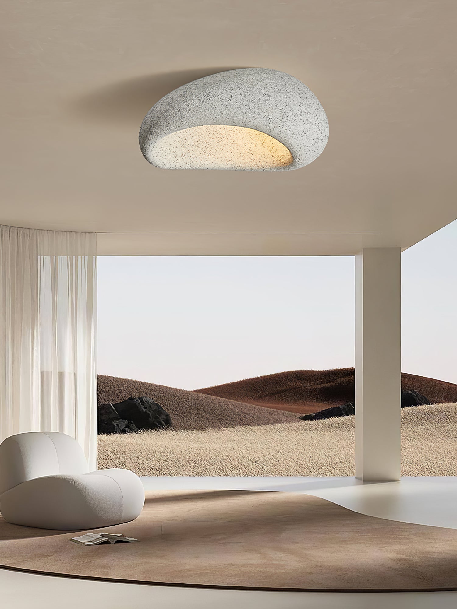 Plafonnier Design Nuage Aéré - Ambiance Conviviale et Artistique
