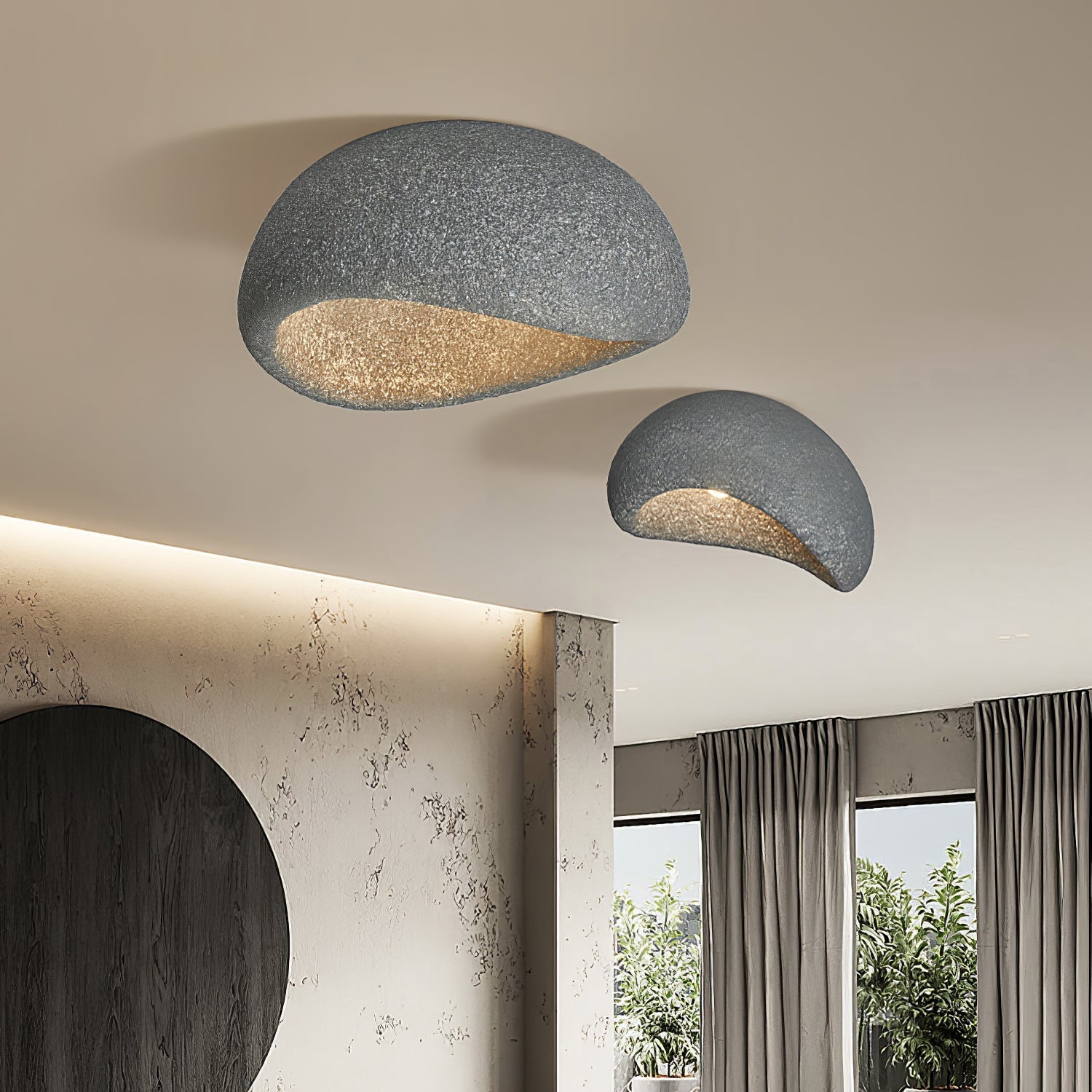 Plafonnier Design Nuage Aéré - Ambiance Conviviale et Artistique