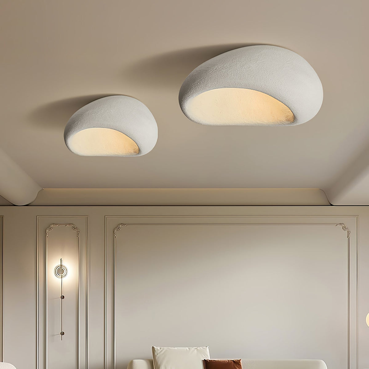Plafonnier Design Nuage Aéré - Ambiance Conviviale et Artistique