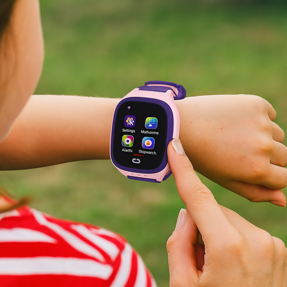 Montre GPS Enfant Étanche | Design Durable avec Appels Vidéo
