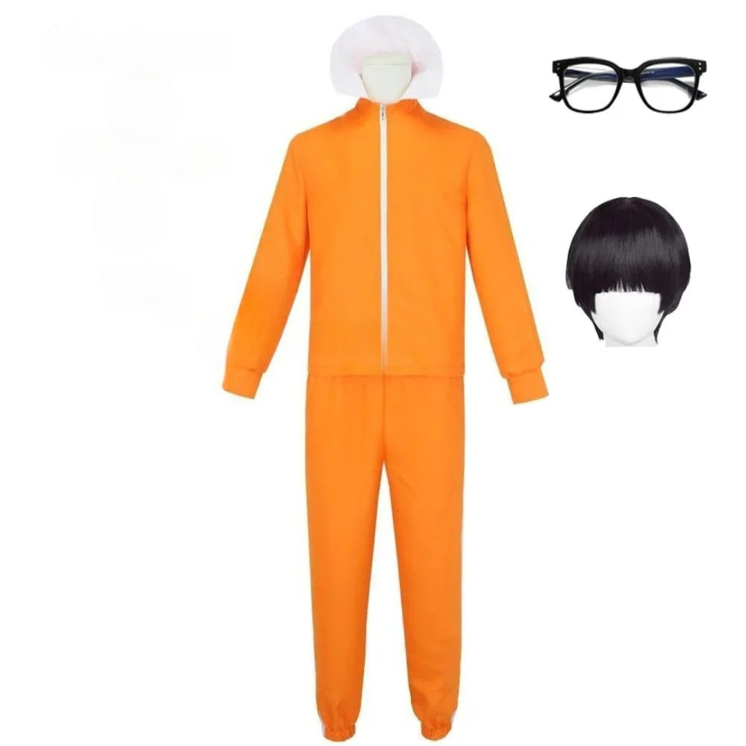 Costume Halloween Méchant Dessin Animé - Ensemble Complet avec Masque et Écharpe