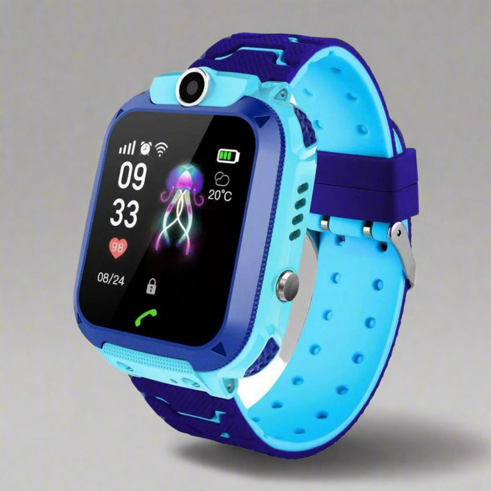 Montre GPS pour Enfants - Fonction SOS et Étanchéité pour Sécurité