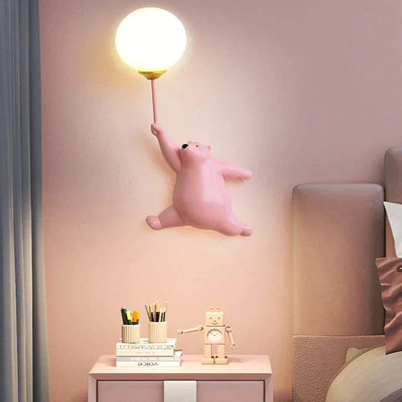Lampe Murale Enfant Dessin Animé - Lumière Douce et Ambiance Ludique