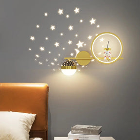 Applique Murale Enfant Design Amical - Lumière Douce et Apaisante pour le Sommeil