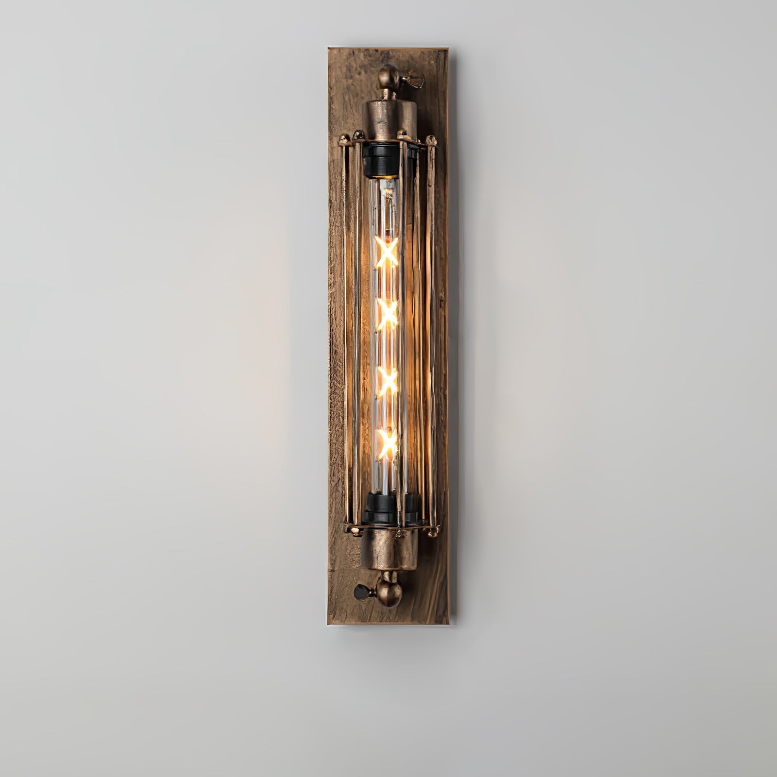 Applique Murale Industrielle en Aluminium - Éclairage Durable et Élégant pour Intérieur