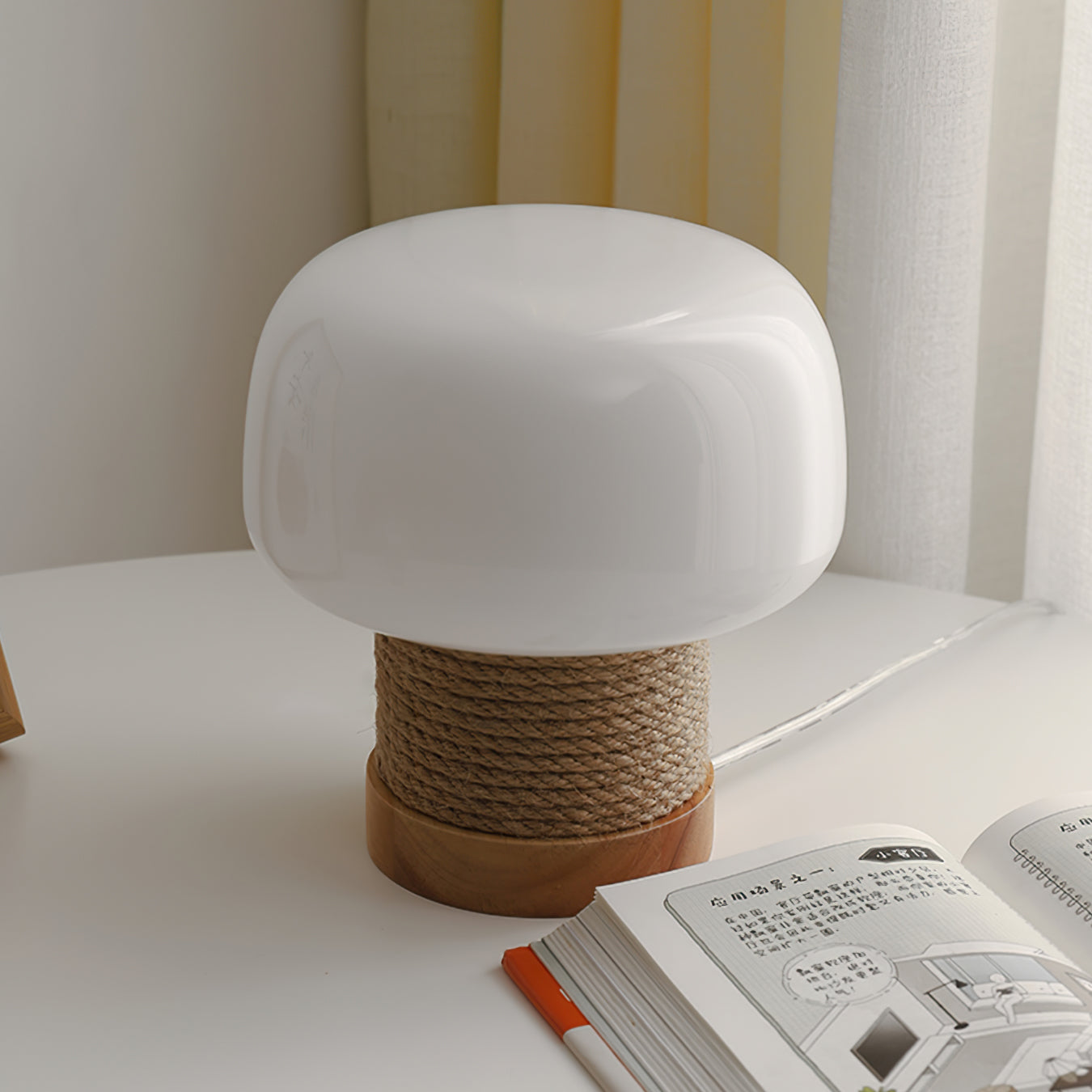 Lampe de Table Moderne en Verre - Élégance et Style Contemporain