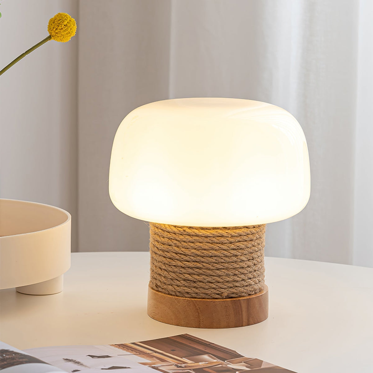 Lampe de Table Moderne en Verre - Élégance et Style Contemporain